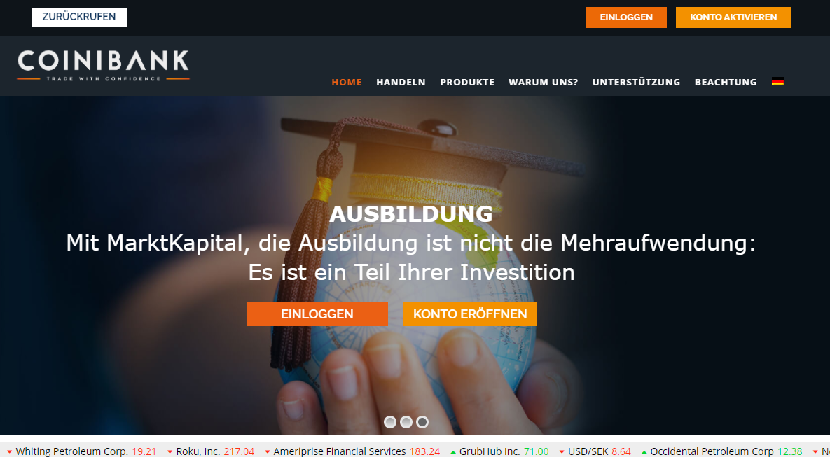 CoiniBank Review – Alles, was an diesem Broker lobenswert ist