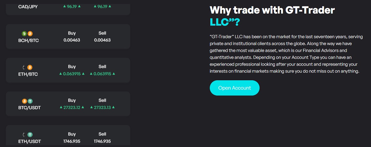 why trade with Global Trades