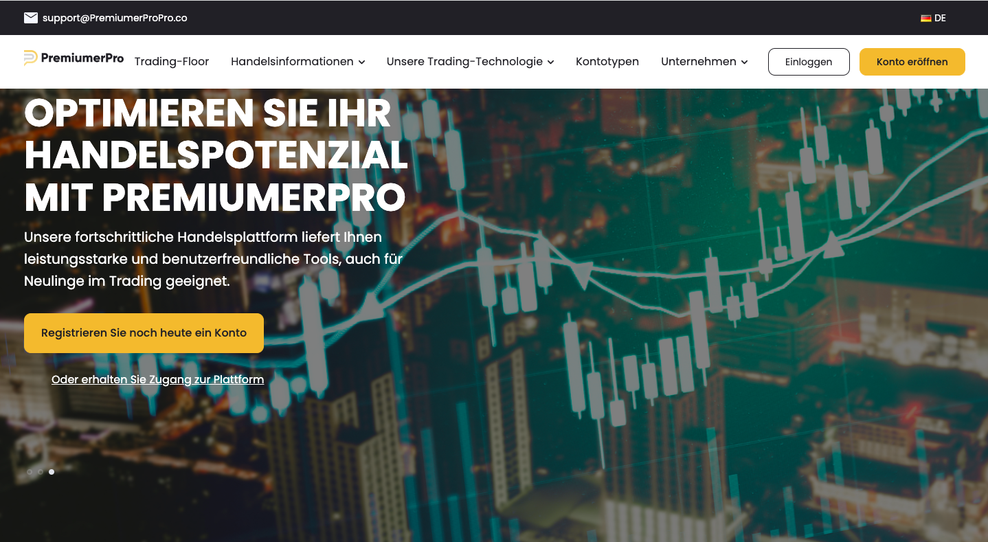 PremiumerPRO trading platform