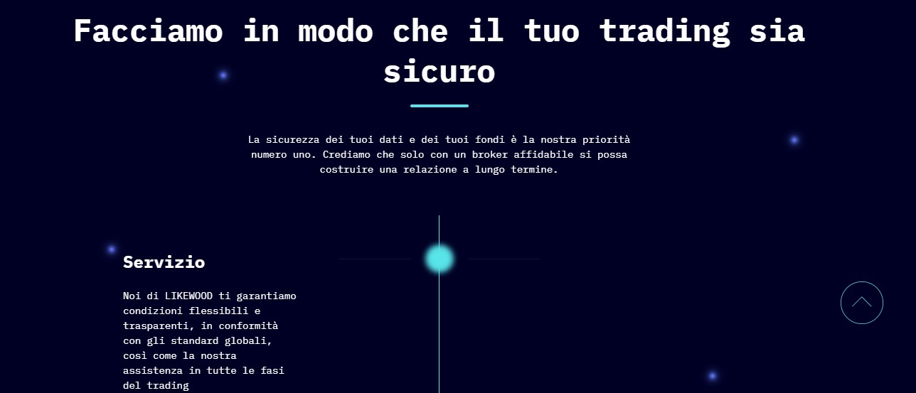 Likewood Invest Sicurezza del conto
