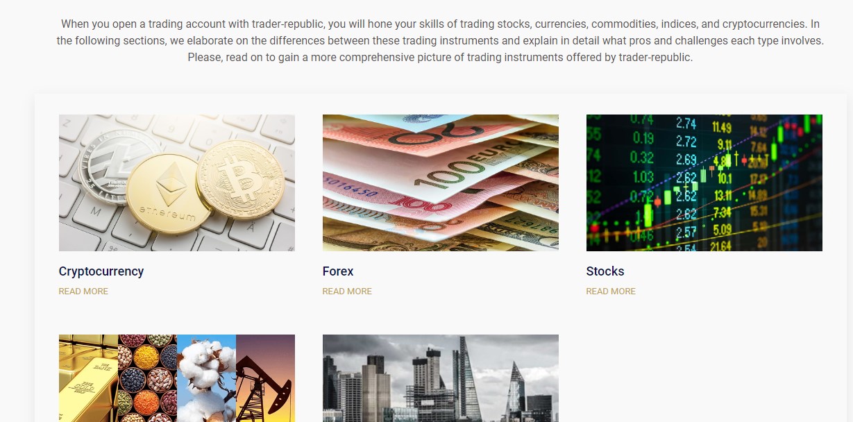 Trader Republic trade assets Trader Republic trade assets