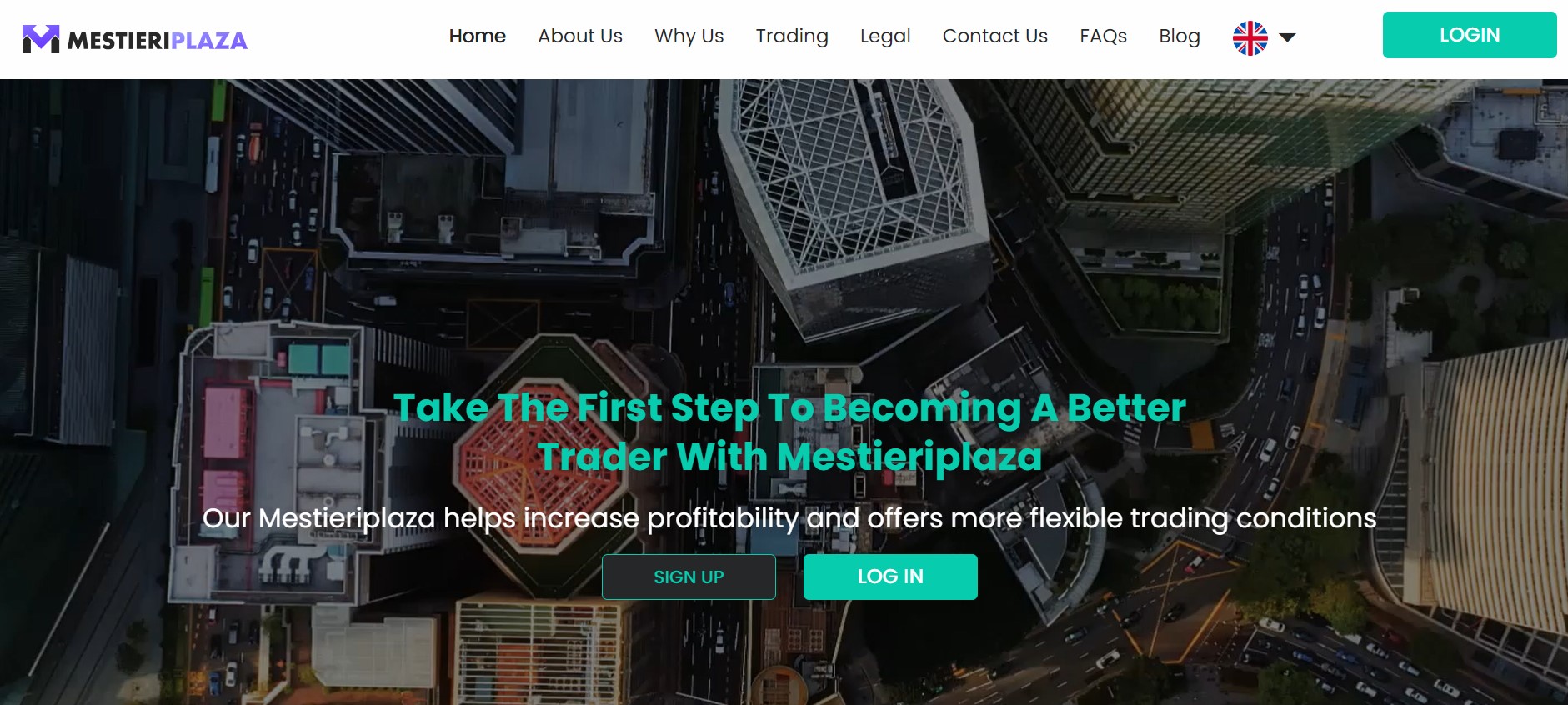 Mestieri Plaza website