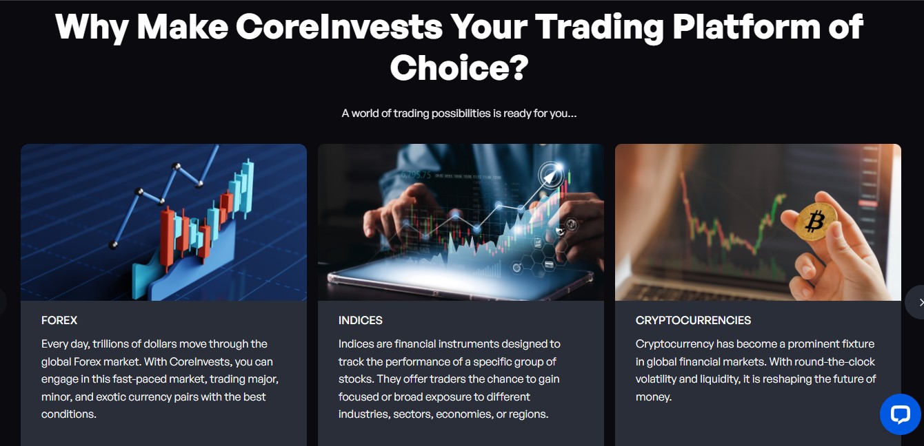 CoreInvests Assets CoreInvests Assets