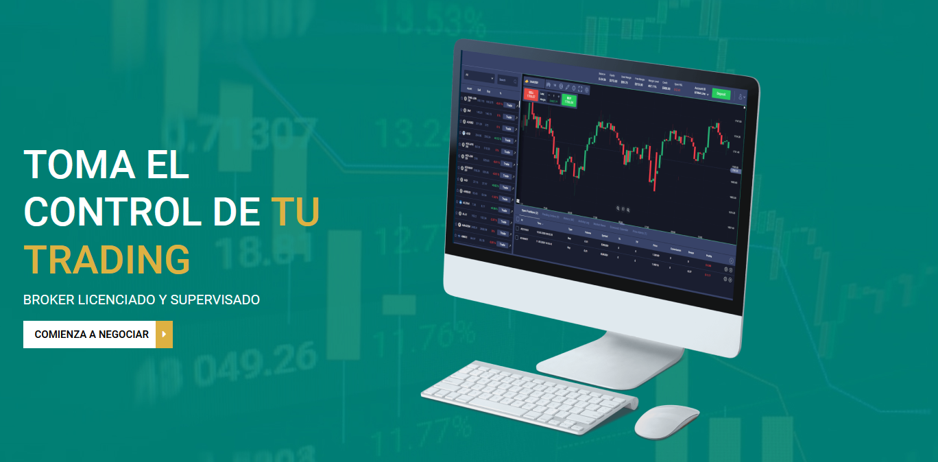 Pantalla de gráficos en tiempo real en la plataforma de XMR Markets Pantalla de gráficos en tiempo real en la plataforma de XMR Markets
